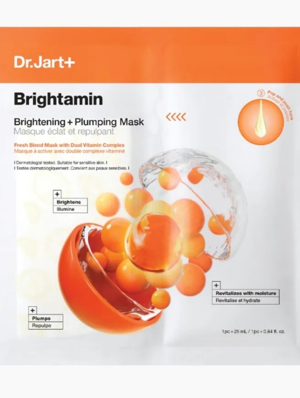 DR JART + Brightamin Brightening + Plumping Mask (4)